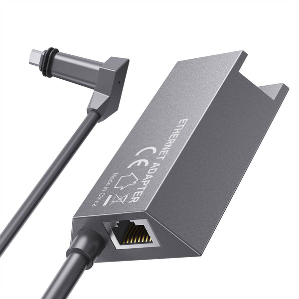Starlink Gen 2 Ethernet Adapter - 1Gbps RJ45 Connector, Plug & Play, Compact Design for Third-Party Routers & Wired Devices