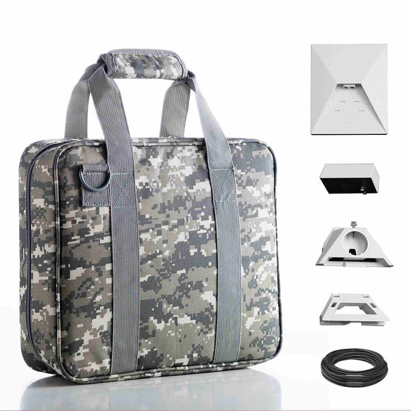 Starlink Mini Tactical Camouflage Backpack - Waterproof, Dual Carry, Shockproof Design